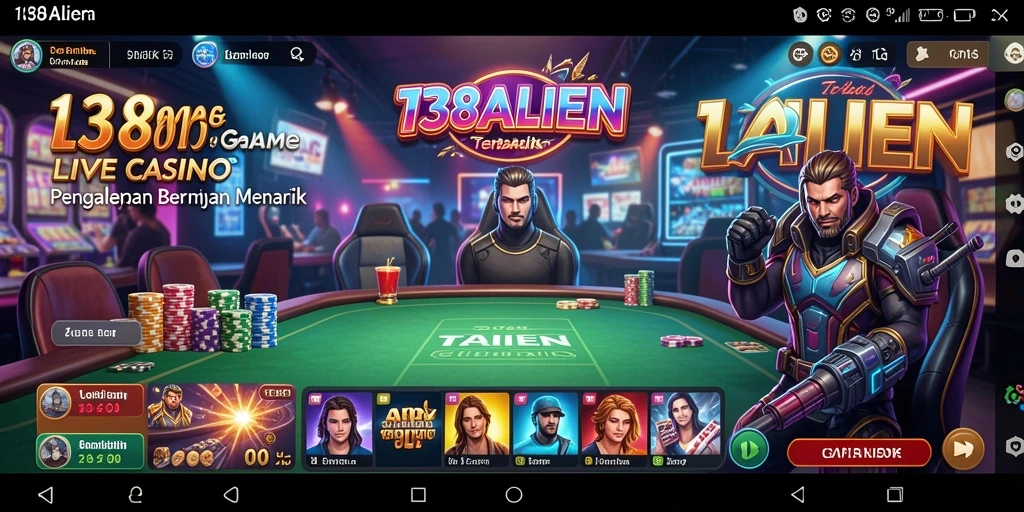 Gameplay mendebarkan dari Live Casino 138ALIEN.