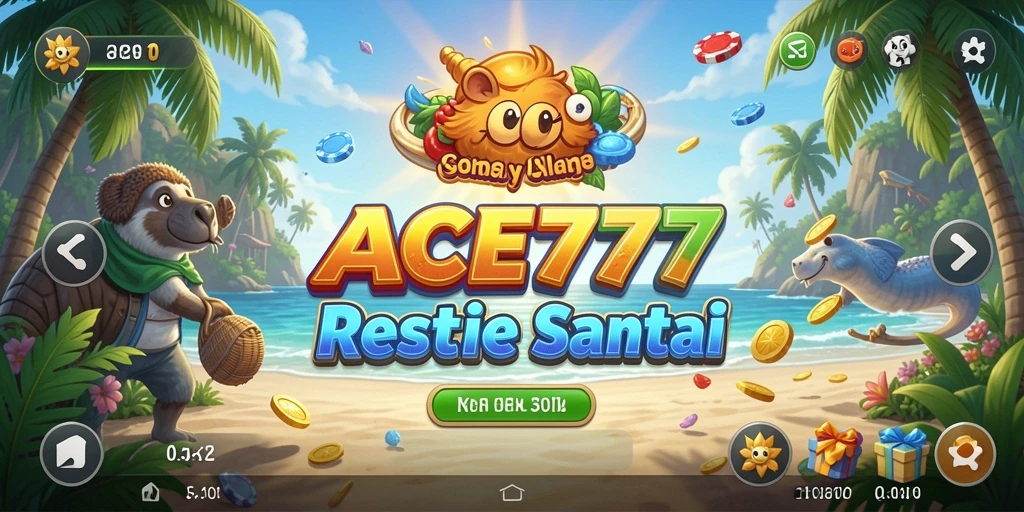 Tampilan menarik dan gameplay yang menyenangkan dari ACE777.