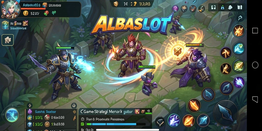 Gameplay seru dan strategis di ALBASLOT.