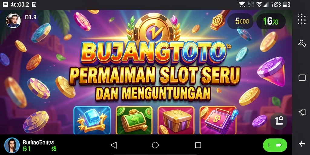 Tampilan gameplay Slot BUJANGTOTO yang menarik dan seru.