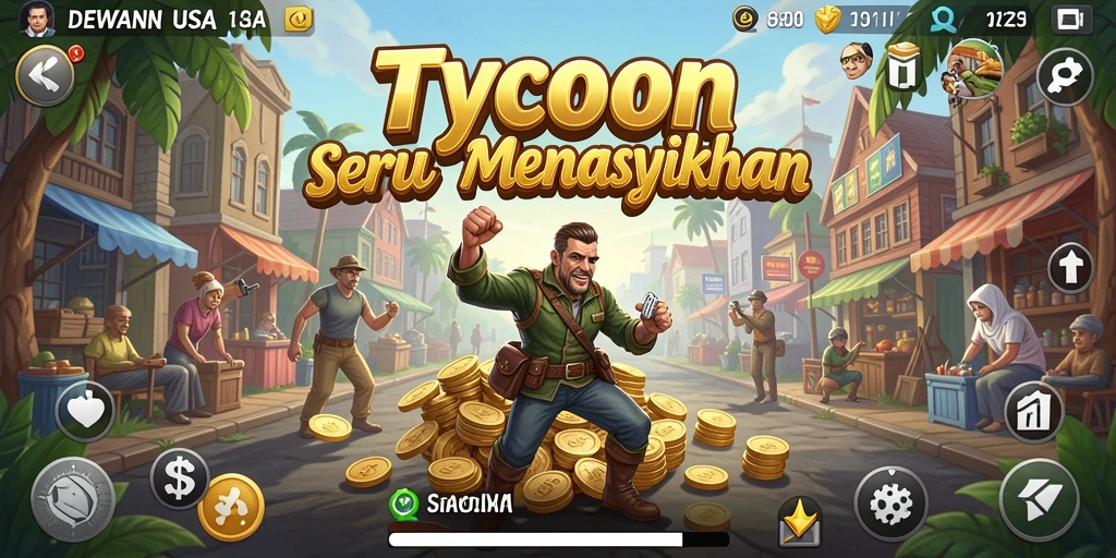 Tampilan menarik dari gameplay DEWANUSA yang menantang.