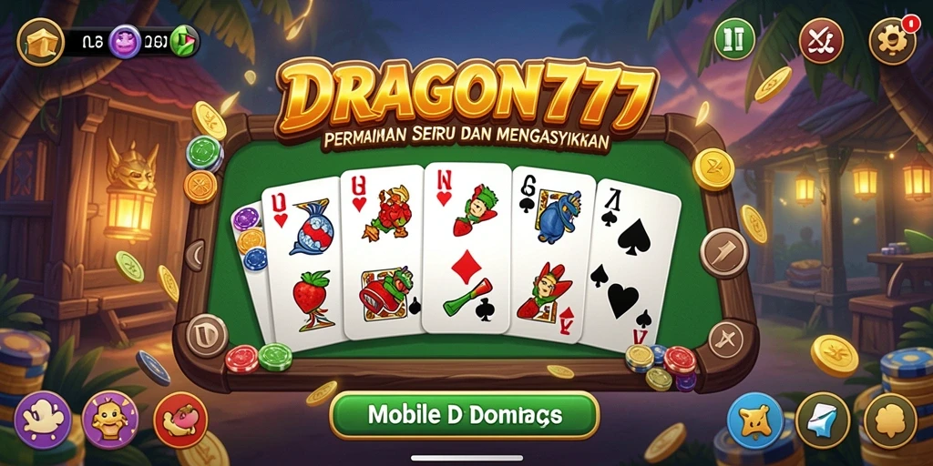 Tampilan utama gameplay DRAGON777 yang menarik dan kompetitif.