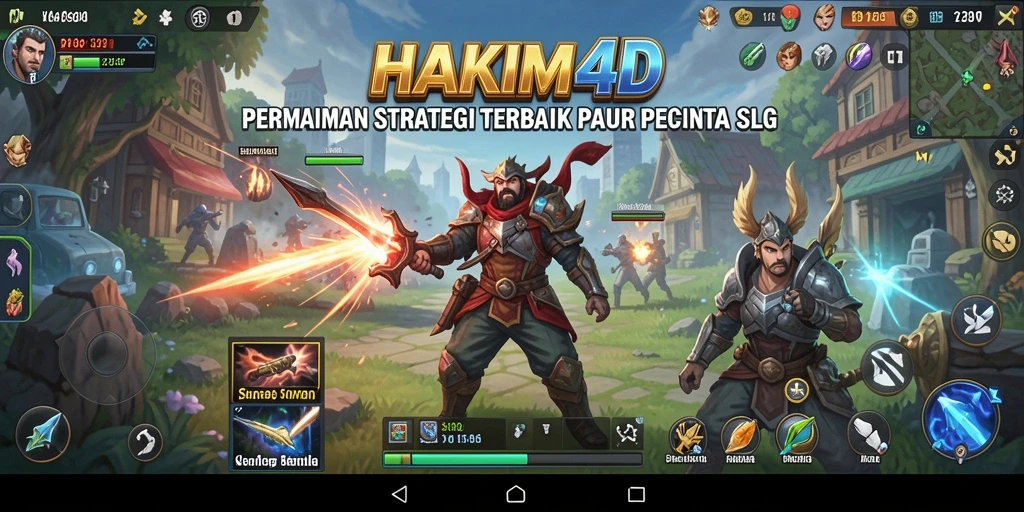 Tampilan gameplay HAKIM4D yang mendebarkan dan mendetail.