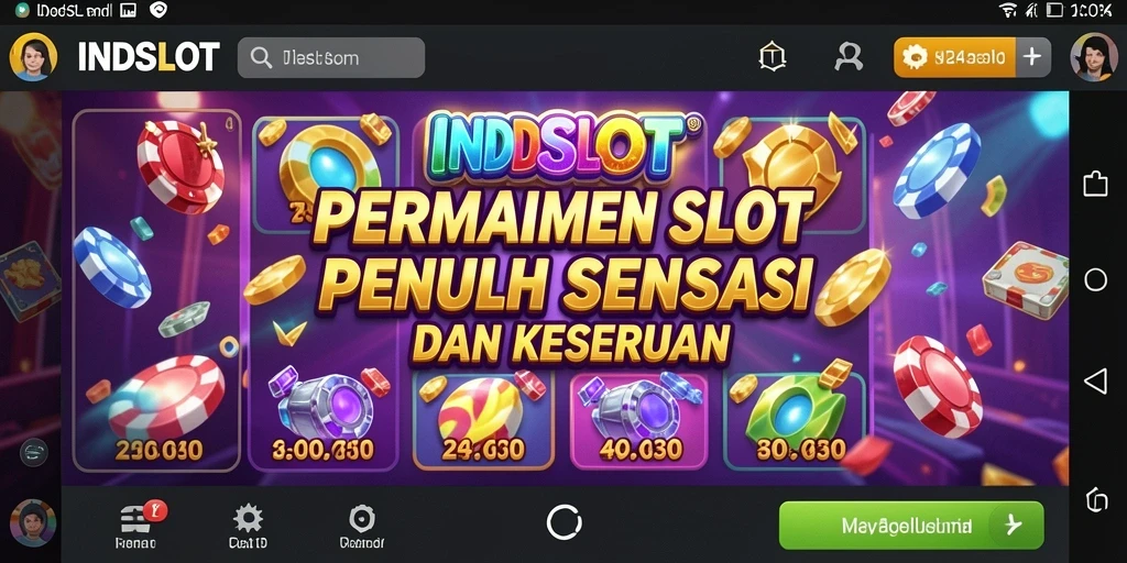 Gameplay slot di INDSLOT yang menarik dan seru