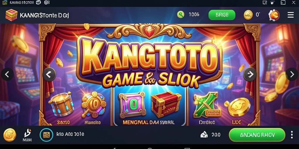 Screenshot KANGTOTO menampilkan gameplay Slot yang seru dan interaktif.