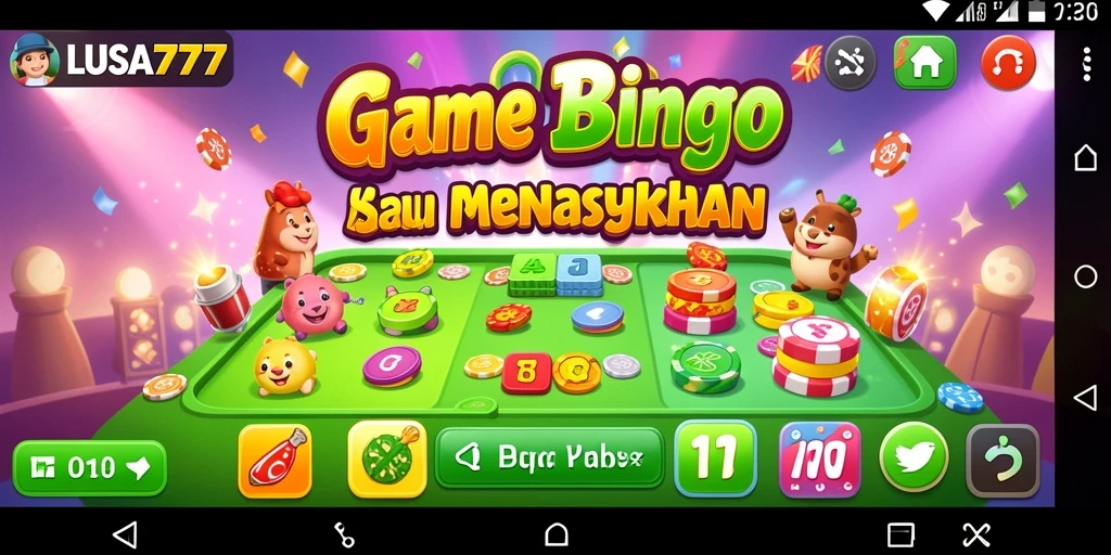 Tampilan screenshot gameplay LUSA777 yang menarik dan penuh warna.