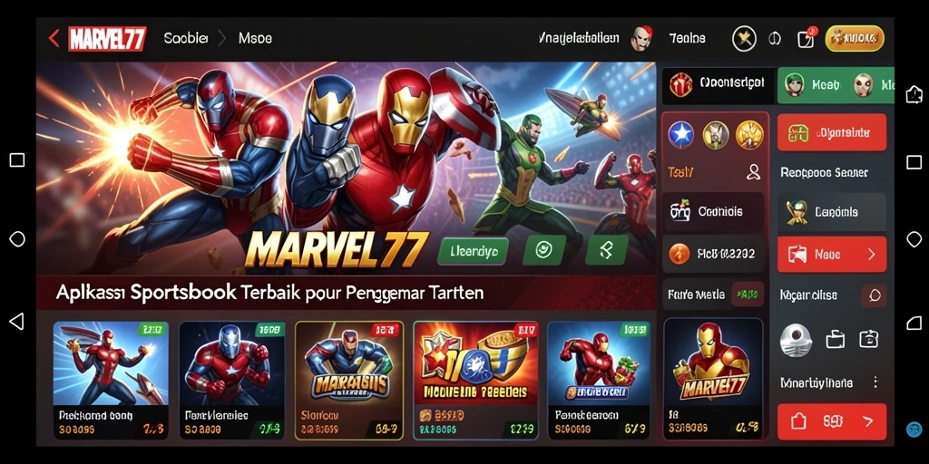 Screenshot tampilan thn dengan berbagai pilihan taruhan olahraga.