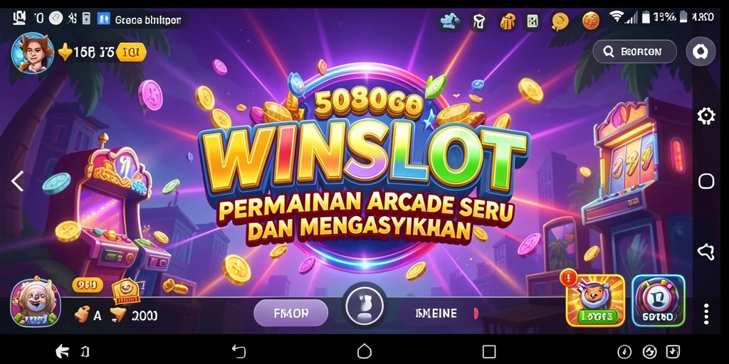 Screenshot dari gameplay WINSLOT yang menarik dan penuh warna.